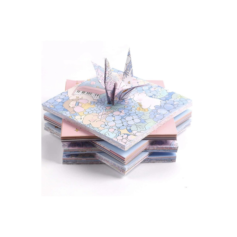 Feuille de papier origami x72
