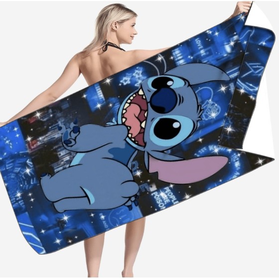 Serviette Lilo & Stitch 80x160cm