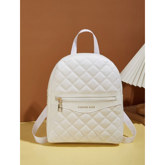 Sac a dos femme moltolonné blanc