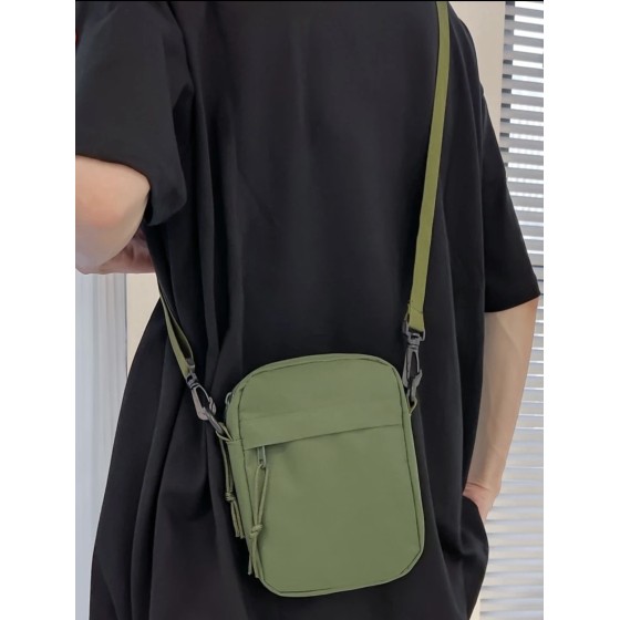 Sac bandouliere homme kaki