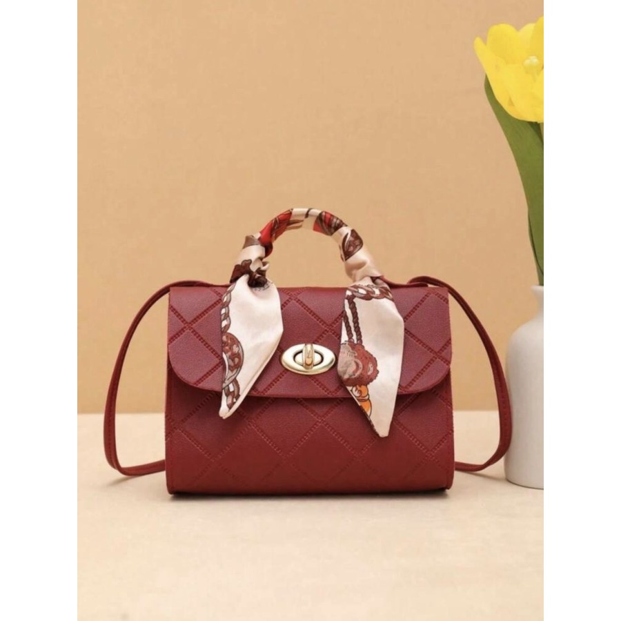 Sac a main avec foulard