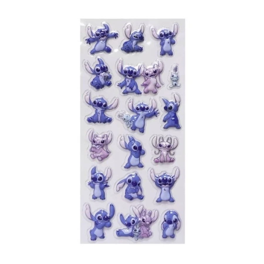 Autocollant Stitch 3D x18
