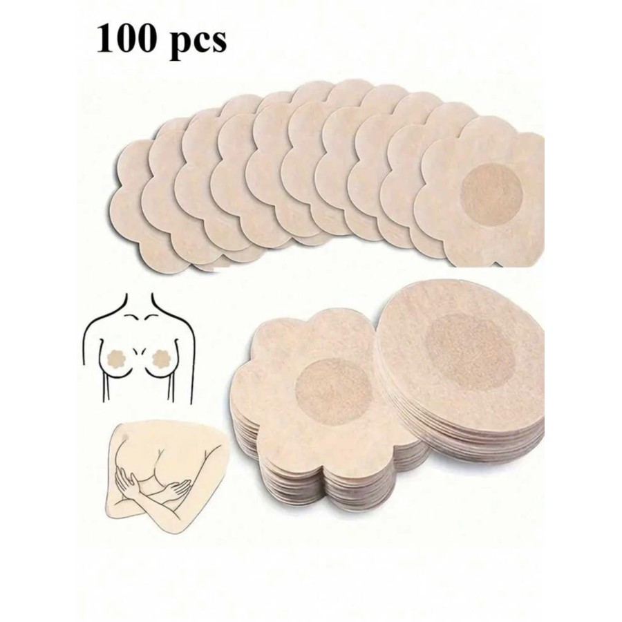 Lot 100 cache tétons jetable