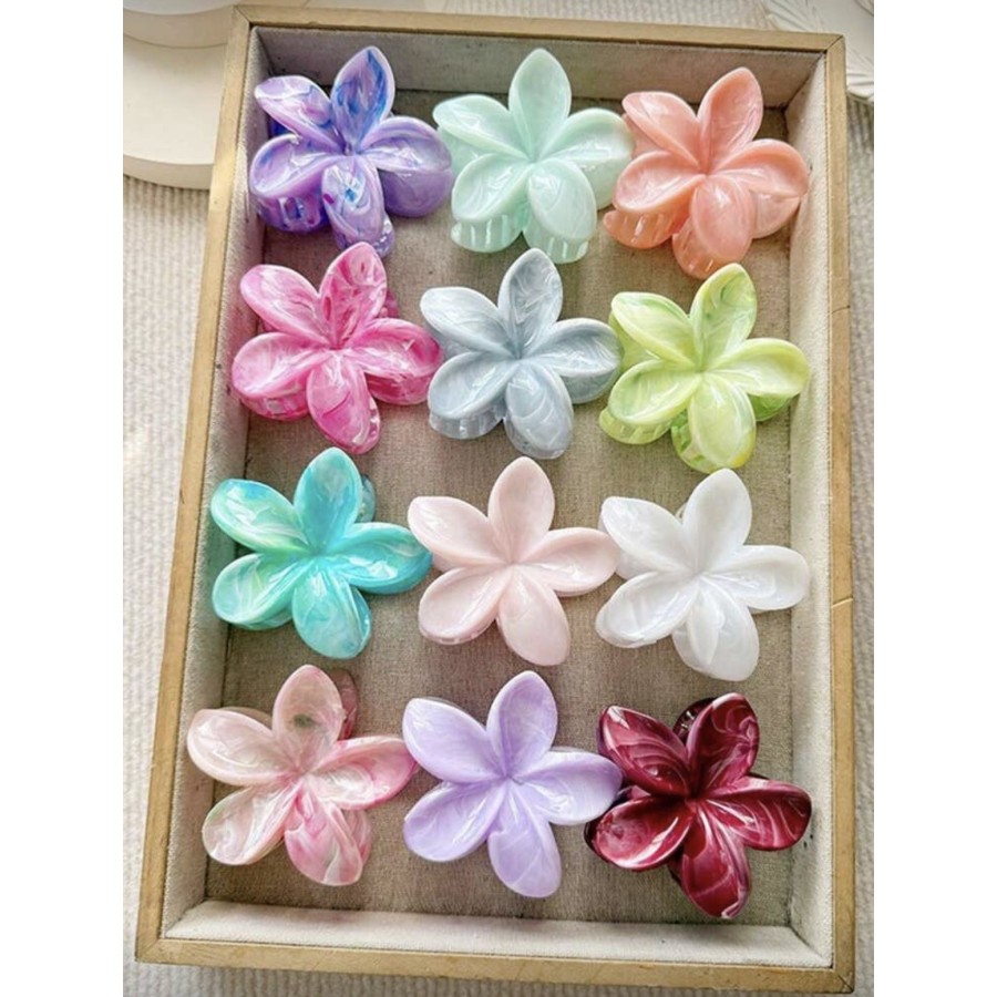 Pince fleur multicolore