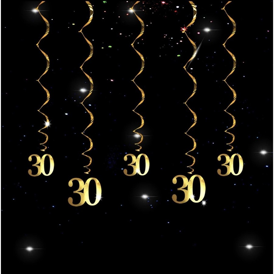 Lot guirlandes 30 ans