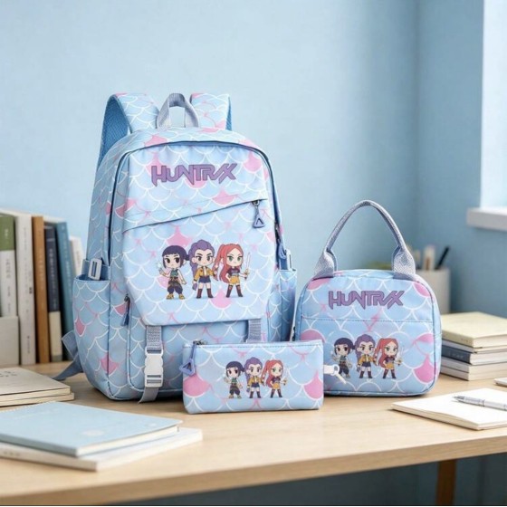 Ensemble K-Pop sac, glacière et trousse