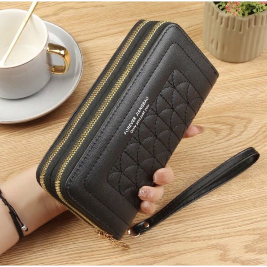 Porte monnaie double femme