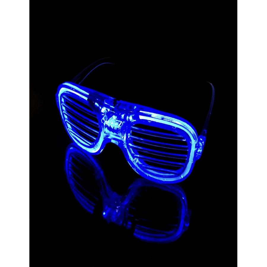 Lunette lumineuse bleu
