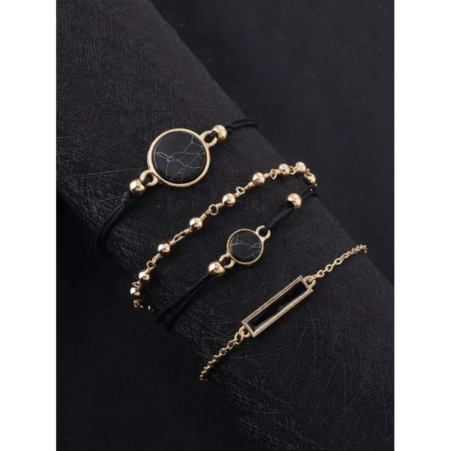 Bracelet x4 noir